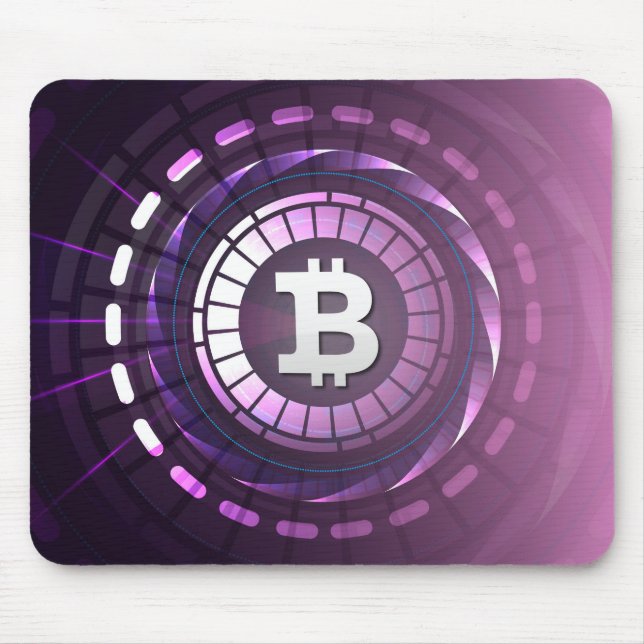Bitcoin logotyp musmatta (Framsidan)