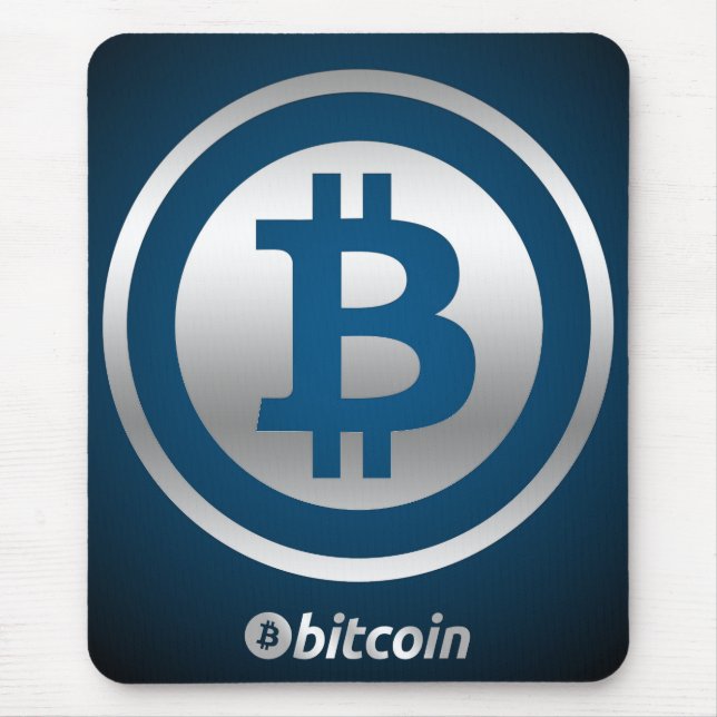 Bitcoin logotyp musmatta (Framsidan)