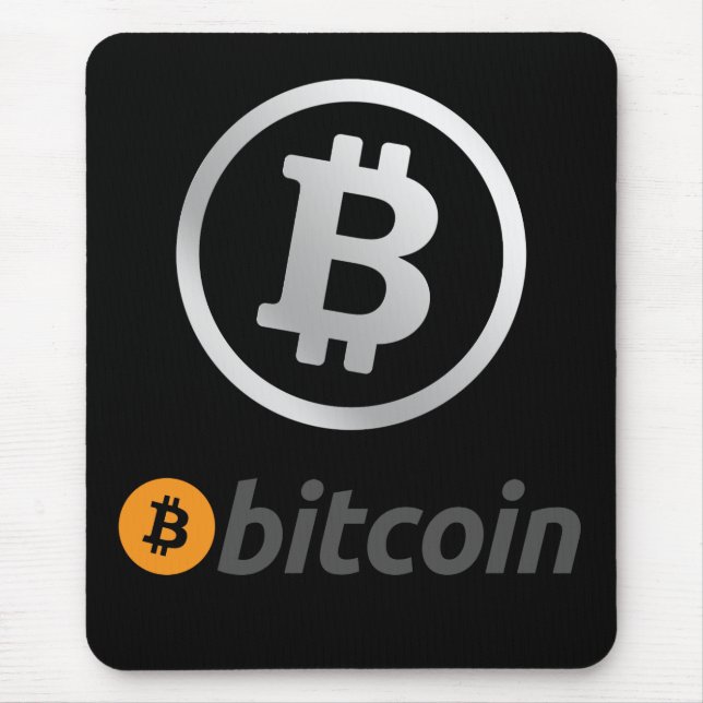 Bitcoin logotyp musmatta (Framsidan)
