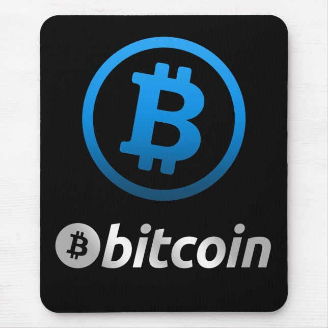 Bitcoin logotyp musmatta (Framsidan)
