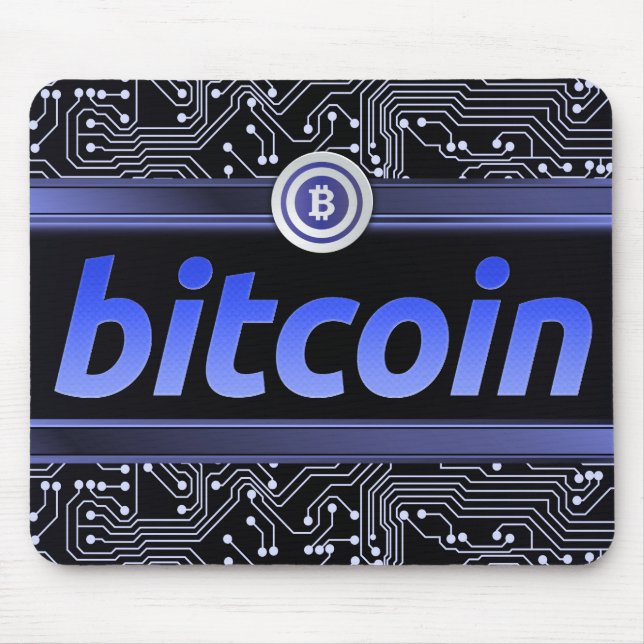 Bitcoin logotyp musmatta (Framsidan)