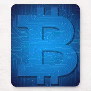 Bitcoin logotyp musmatta