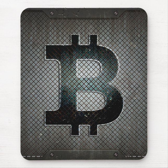 Bitcoin logotyp musmatta (Framsidan)