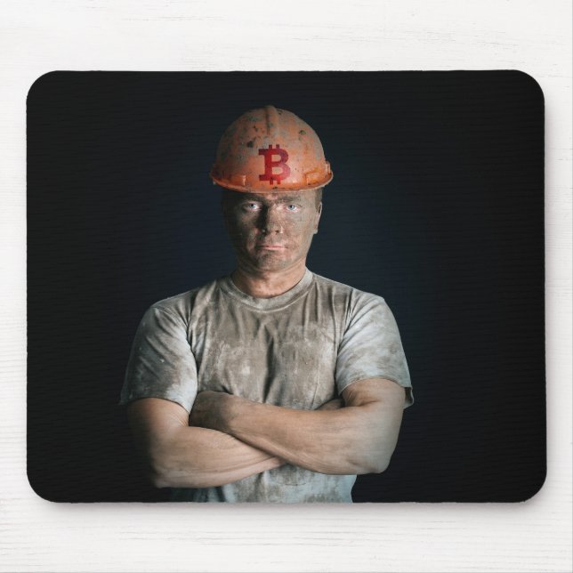 Bitcoin logotyp musmatta (Framsidan)