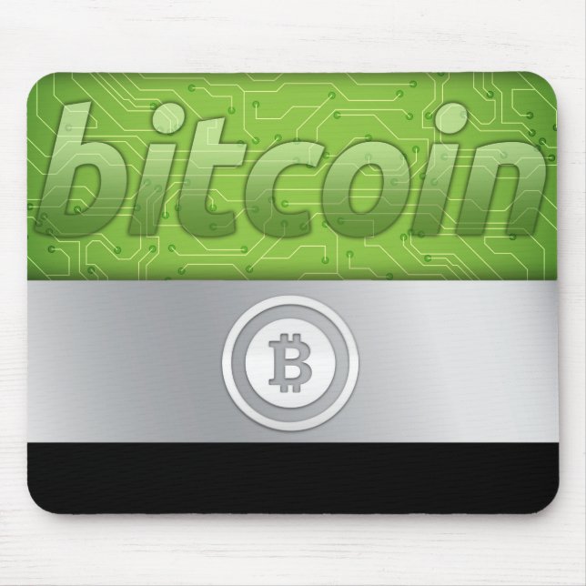 Bitcoin logotyp musmatta (Framsidan)