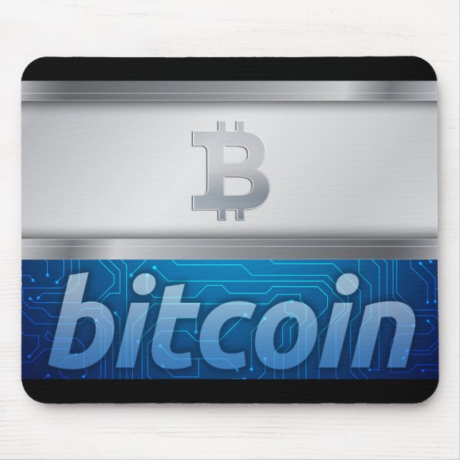 Bitcoin logotyp musmatta (Framsidan)