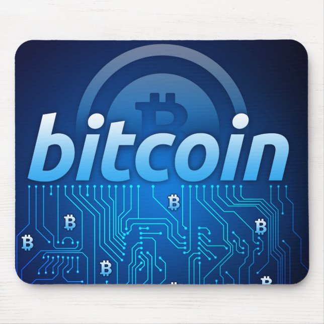 Bitcoin logotyp musmatta (Framsidan)
