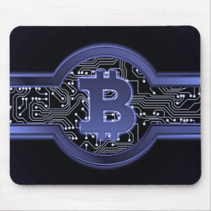 Bitcoin logotyp musmatta