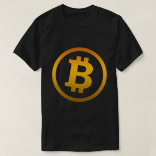 Bitcoin logotyp tee shirt