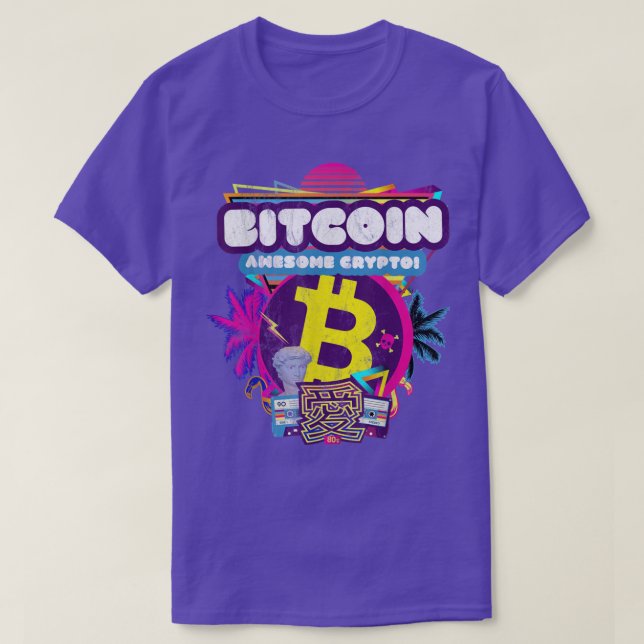 Bitcoin Millionaires Fantastisk Cryptocurrency HOD T Shirt (Design framsida)