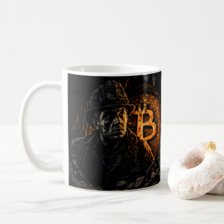 Bitcoin miner blockchain mining design kaffemugg