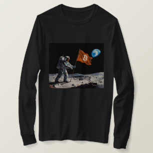 "Bitcoin Moon" Oljemålning #1 T Shirt