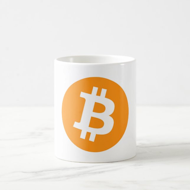 Bitcoin-mugg Kaffemugg (Center)