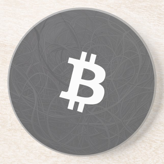 Bitcoin Neuron Grå Underlägg (Framsidan)