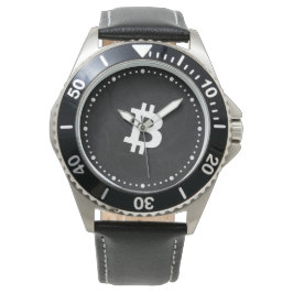 Bitcoin Neuron Svart Armbandsur