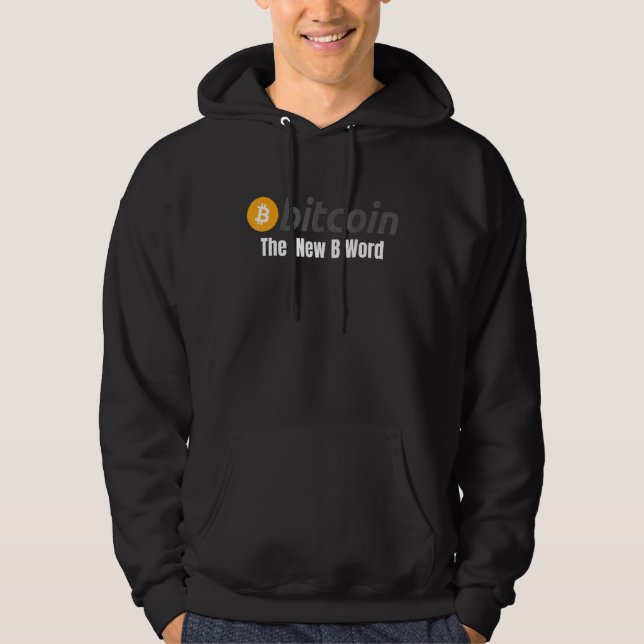 Bitcoin New B Ord Bitcoin Crypto Blockchain H Hoodie (Framsida)