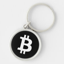 Bitcoin Nyckelringsetikett