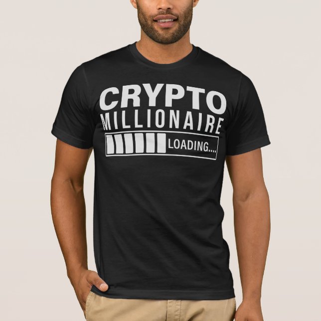 Bitcoin och Cryptocurrency T-Shirt-design T Shirt (Framsida)