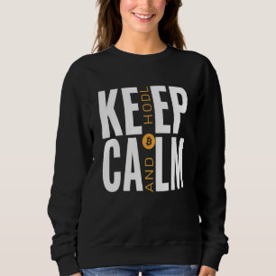 Bitcoin och krypto som ett Elak för Lugn av Behåll T Shirt