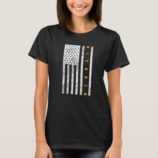 Bitcoin Patriotism Patriotisk Amerikansk Flagga St T Shirt