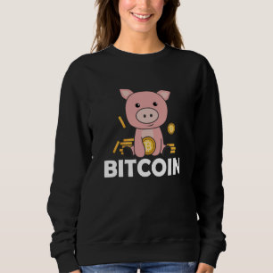 Bitcoin Piggy Bank Mynt hold Digital Currency T Shirt