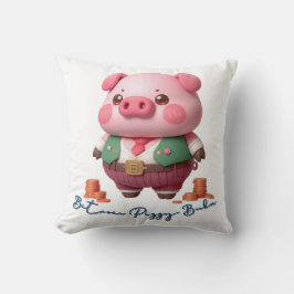 Bitcoin Piggy Banker Kudde