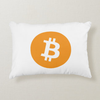 Bitcoin Pillow Prydnadskudde