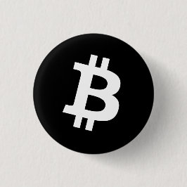 Bitcoin Pin Button (Small) Knapp