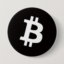 Bitcoin-pinknapp (stor)