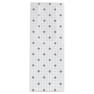 Bitcoin Polka Dots Wine Bag