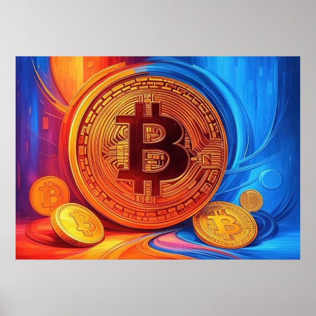 Bitcoin Poster (Framsidan)