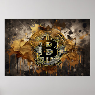 Bitcoin Poster och hämtar