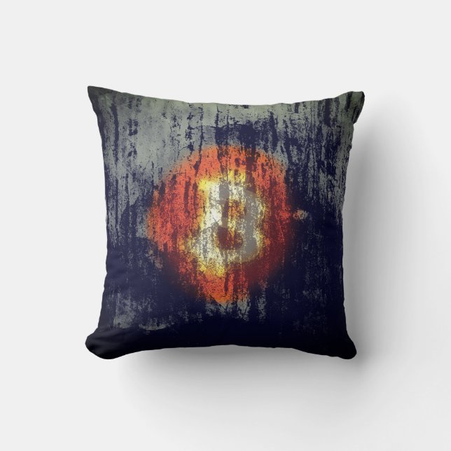 Bitcoin Resilient Art Kudde (Framsida)