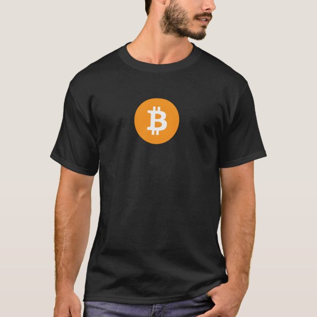 Bitcoin retro t shirt (Framsida)