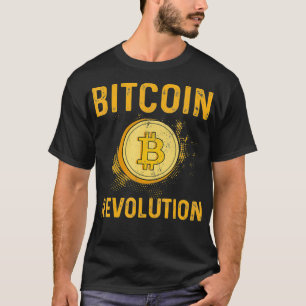 Bitcoin Revolution BTC Cryptocurrency Blockchain C T Shirt