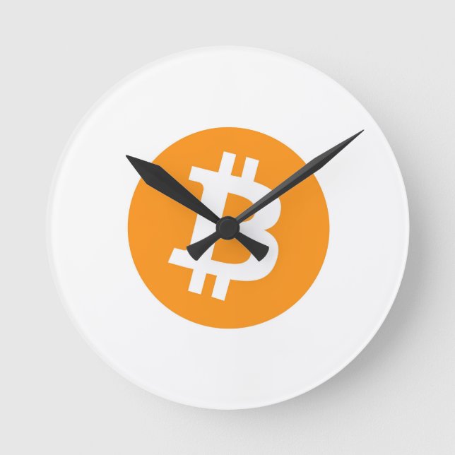Bitcoin Rund Klocka (Framsida)