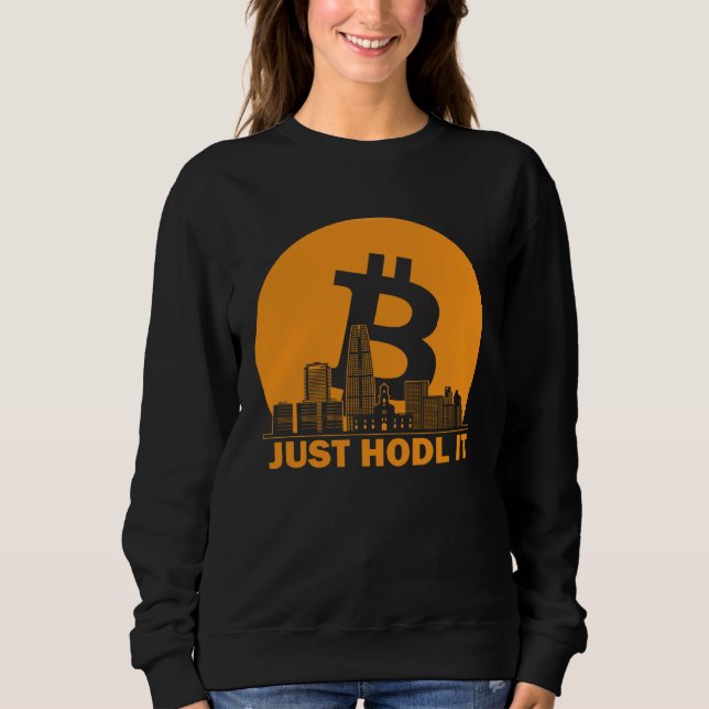 Bitcoin Santiago Skyline  Santiago Bitcoin Maximal T Shirt (Framsida)