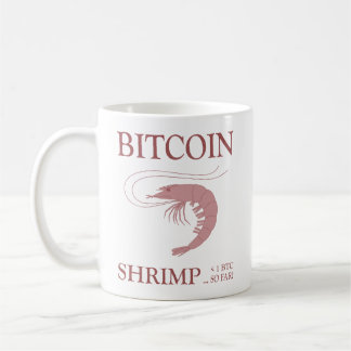 Bitcoin Shrimp Kaffemugg