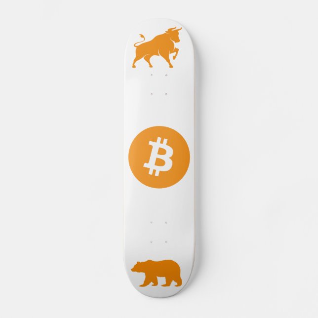 Bitcoin Skateboard (Framsida)