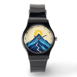 Bitcoin stiger (stil: Ljust) Armbandsur
