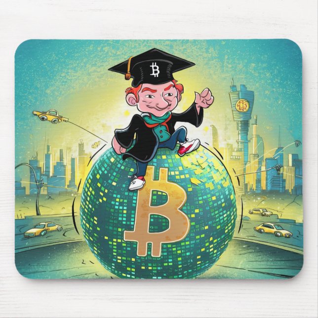 Bitcoin Studenten Musmatta (Framsidan)