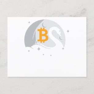 Bitcoin Swan Vykort