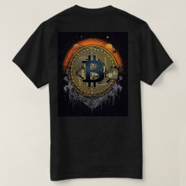 BITCOIN T-skjorta för kryptocurrency älskare T Shirt