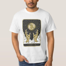 Bitcoin Tarot Card T-Shirt