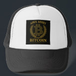 Bitcoin the apex asset keps<br><div class="desc">This Tucker Hat features a design that describes Bitcoin as the Apex Asset.</div>