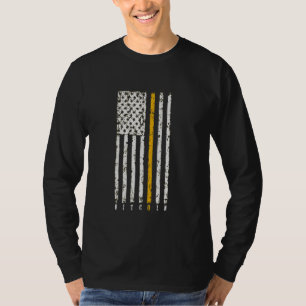 Bitcoin till den Måne patriotiska amerikanska Flag T Shirt