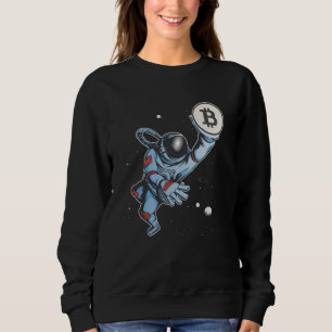 Bitcoin till måne Astronaut T Shirt