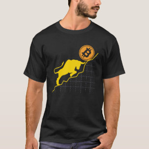 Bitcoin Trader Crypto Asset Trader Bull Bullish Tr T Shirt