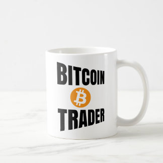 Bitcoin Trader Perspective Text Kaffemugg
