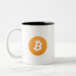 Bitcoin Två-Tonar muggen Två-Tonad Mugg